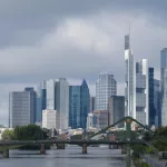 A view of a city from across a river