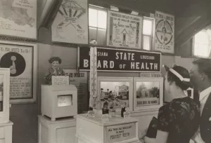 a couple of people that are standing in a room