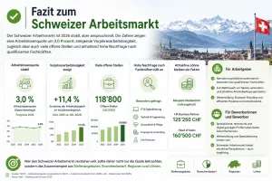 Fazit zum Schweizer Arbeitsmarkt
