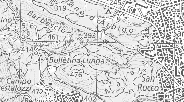 Kartenausschnitt: Ristorante Losone