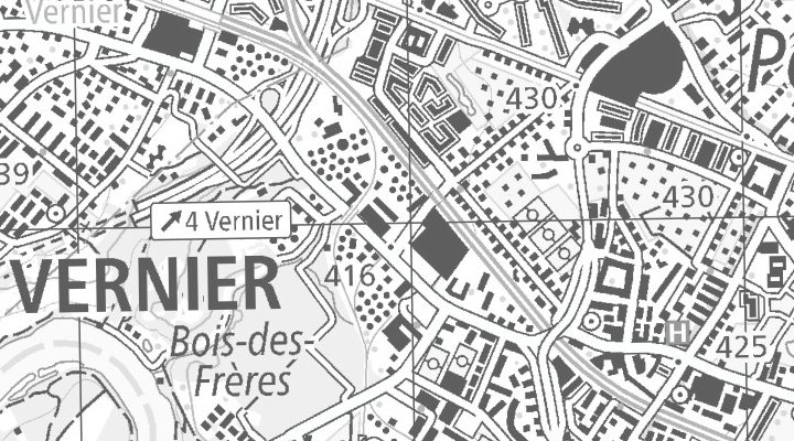Kartenausschnitt: Ch. J.-Ph. De-Sauvage 44 - 46, 1219 Châtelaine