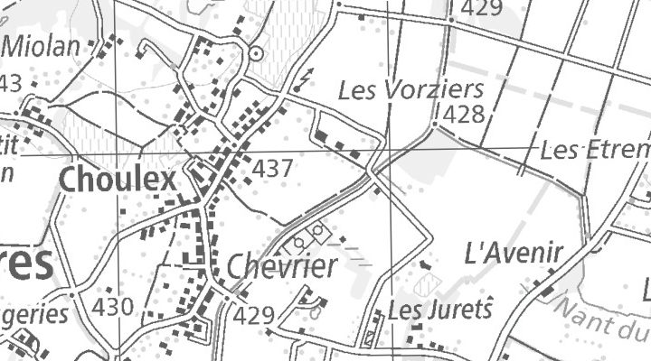 Kartenausschnitt: 1244 Geneva
