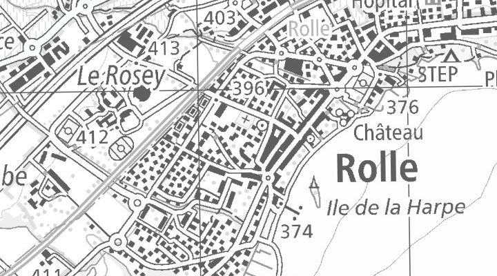 Kartenausschnitt: 1180 Rolle