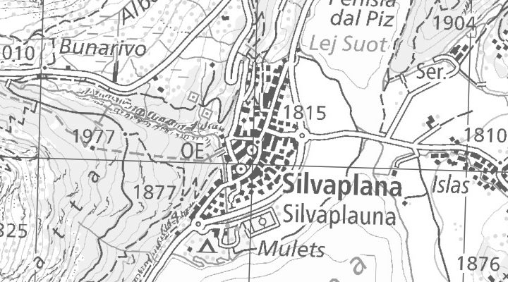 Kartenausschnitt: Vial dal Corvatsch 76, 7513 Silvaplana