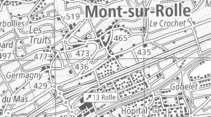 Kartenausschnitt: 1185 Mont-sur-Rolle
