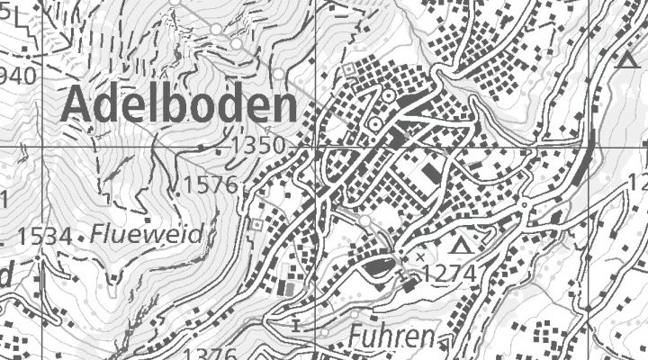 Kartenausschnitt: Bellevuestrasse 13, 3715 Adelboden