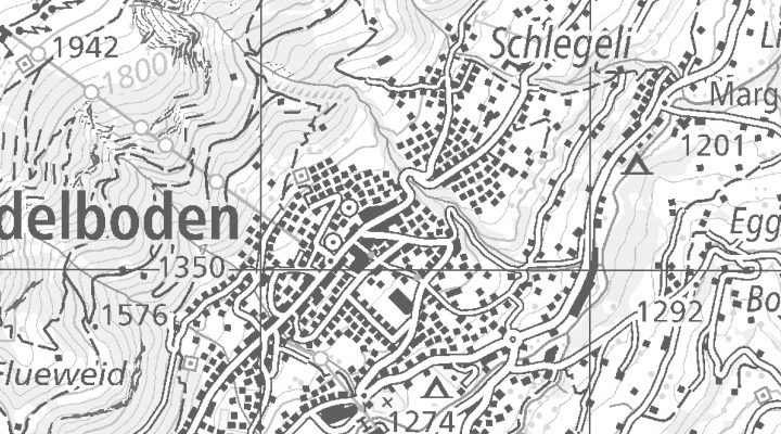 Kartenausschnitt: Dorfstrasse 7, 3715 Adelboden