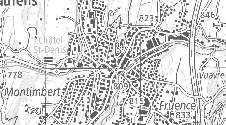 Kartenausschnitt: Place d'Armes 30, 1618 Châtel-St-Denis