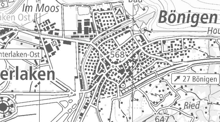 Kartenausschnitt: Interlakenstrasse 4, 3806 Bönigen