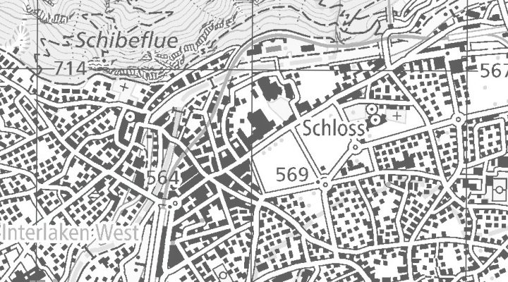 Kartenausschnitt: Höheweg 41, 3800 Interlaken