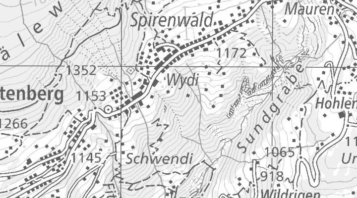 Kartenausschnitt: Schmockenstrasse 253, 3803 Beatenberg