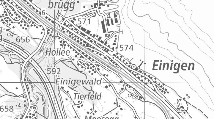 Kartenausschnitt: Weekendweg 7, 3646 Einigen
