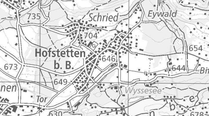 Kartenausschnitt: Holzkuhplatz 1, 3858 Hofstetten bei Brienz