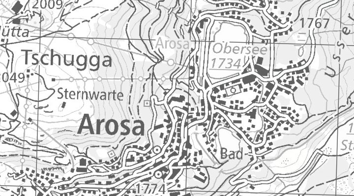 Kartenausschnitt: Prätschlistrasse 38, 7050 Arosa