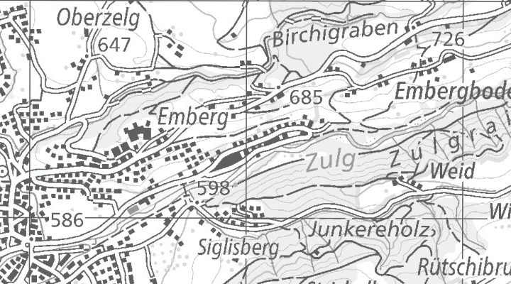 Kartenausschnitt: Gummweg 99, 3612 Steffisburg