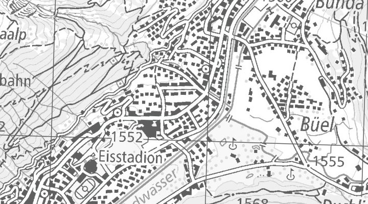 Kartenausschnitt: Scalettastrasse 22, 7270 Davos