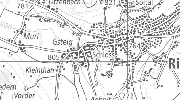 Kartenausschnitt: Schlossweg 5, 3132 Riggisberg