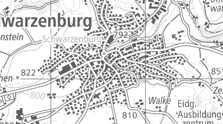 Kartenausschnitt: Langenwilweg 94, 3150 3150 Schwarzenburg