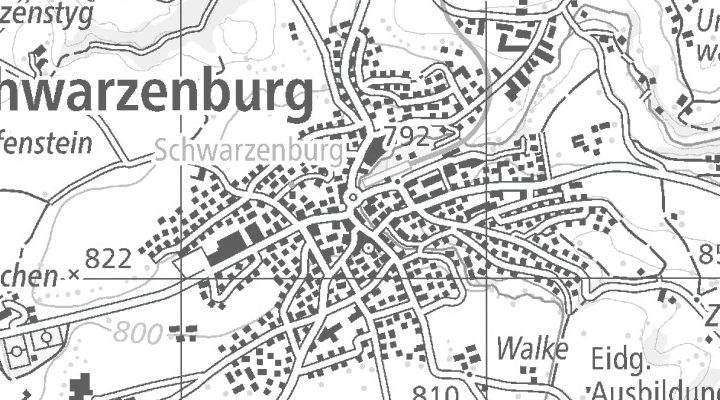 Kartenausschnitt: Bahnhofstrasse 2, 3150 Schwarzenburg