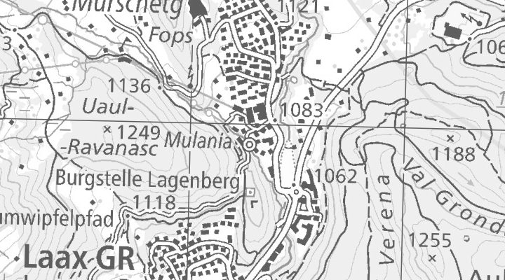 Kartenausschnitt: Via Murschetg 17, 7032 Laax