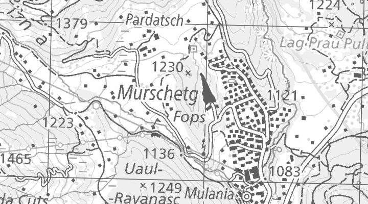 Kartenausschnitt: Via Murschetg 17, 7032 Laax