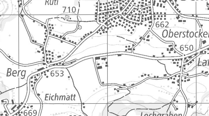 Kartenausschnitt: Lanthen 200, 3185 Schmitten