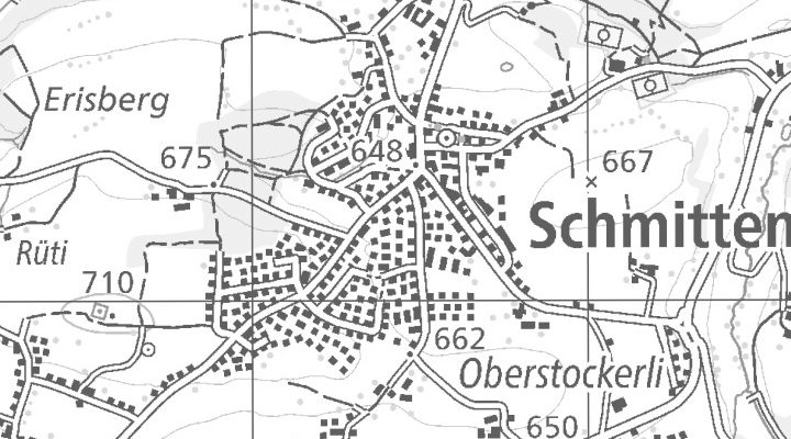 Kartenausschnitt: Bahnhofstrasse 47, 3185 Schmitten