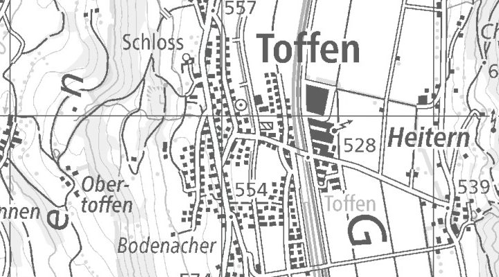 Kartenausschnitt: Gürbestrasse 5, 3125 Toffen