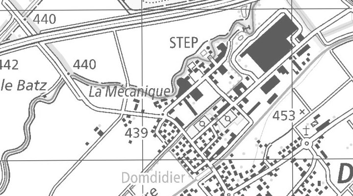 Kartenausschnitt: Rte de l'Industrie 19, 1564 Domdidier