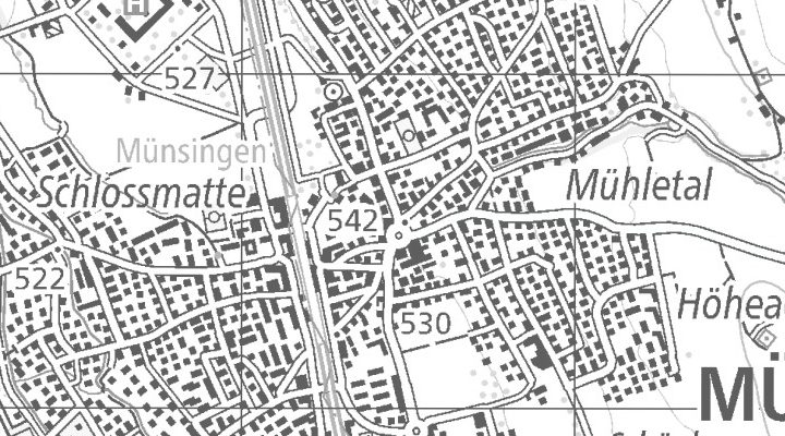 Kartenausschnitt: Dorfpl. 3, 3110 Münsingen