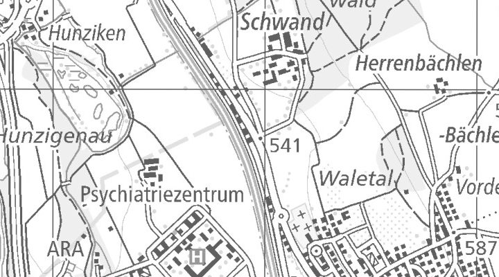 Kartenausschnitt: Bernstrasse 87, 3110 Münsingen