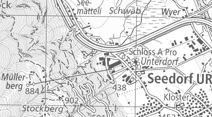 Kartenausschnitt: Kohlplatzstrasse 15, 6462 Seedorf