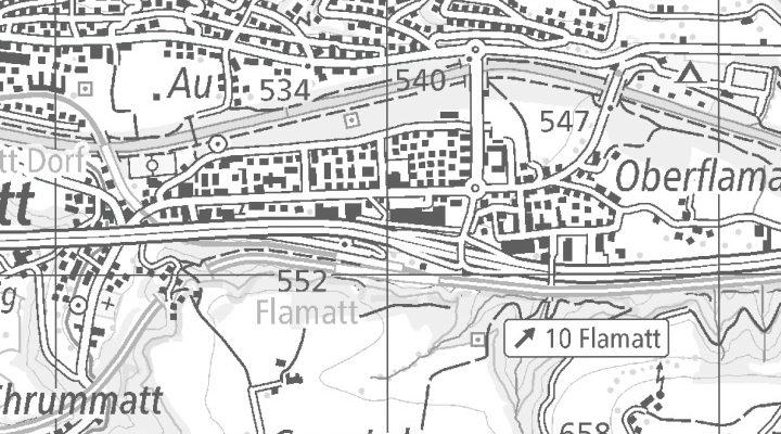 Kartenausschnitt: Herrengasse 10, 3175 Flamatt