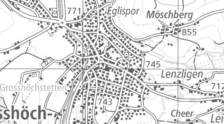 Kartenausschnitt: Kramgasse 4, 3506 Grosshöchstetten