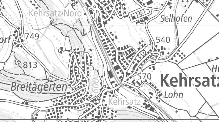 Kartenausschnitt: Kehrsatz
