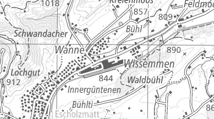 Kartenausschnitt: Hauptstrasse 35, 6182 Escholzmatt