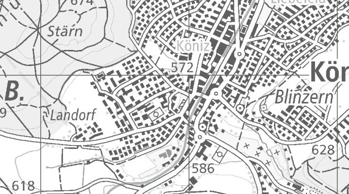 Kartenausschnitt: Buchseeweg 15, 3098 Köniz