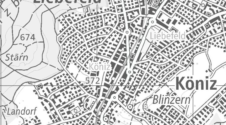 Kartenausschnitt: Gartenstadtstrasse 7A, 3098 Köniz
