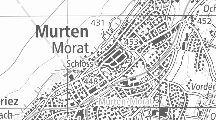 Kartenausschnitt: Rathausgasse 8, 3280 Murten