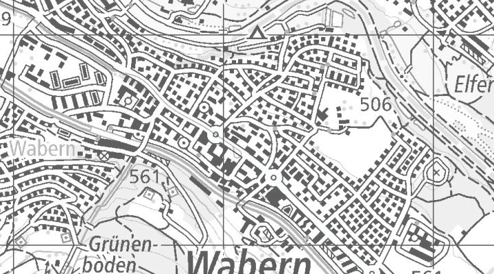 Kartenausschnitt: Lindenweg 50, 3003 Wabern