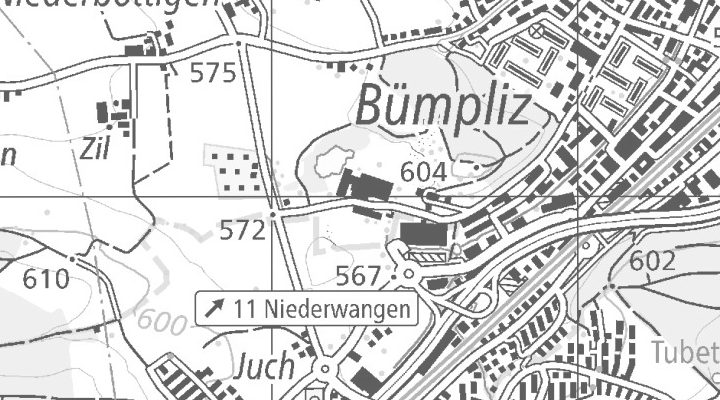 Kartenausschnitt: Rehhagstrasse 154, 3018 Bern