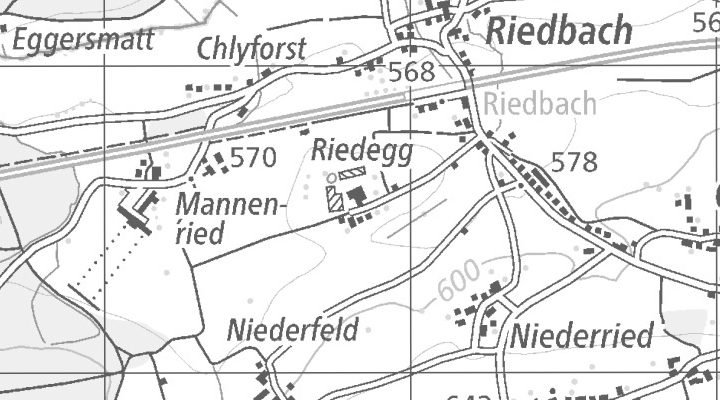 Kartenausschnitt: Riedeggweg 70d, 3020 Bern