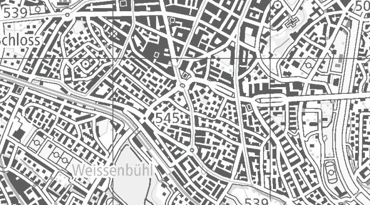 Kartenausschnitt: 3007 Berne