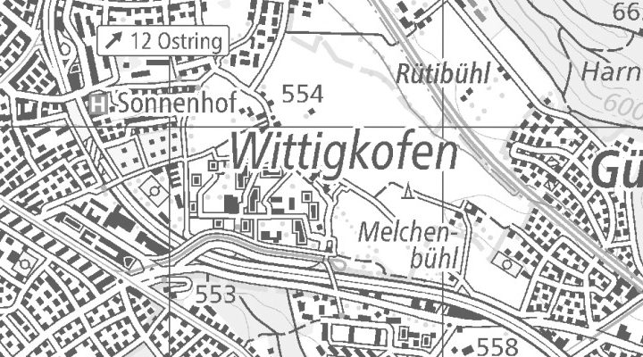 Kartenausschnitt: Jupiterstrasse 65, 3015 Bern