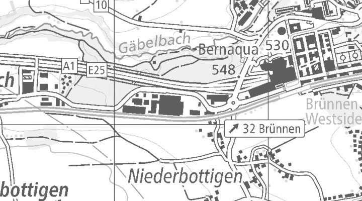 Kartenausschnitt: Riedbachstrasse 161, 3027 Bern - Riedbachstrasse 161