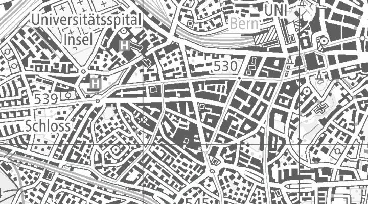 Kartenausschnitt: Schwarztorstrasse 71, 3007 Bern
