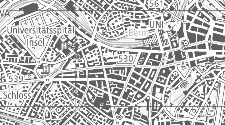 Kartenausschnitt: Effingerstrasse 40, 3008 Bern