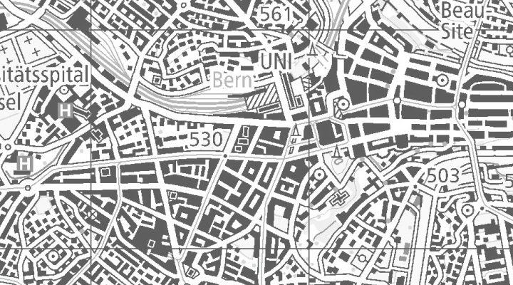 Kartenausschnitt: Seilerstrasse 7, 3011 Bern