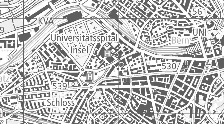 Kartenausschnitt: Freiburgstrasse 20, 3010 Bern