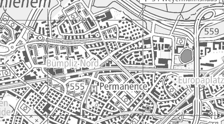 Kartenausschnitt: Bethlehemstrasse 38, 3027 Bern